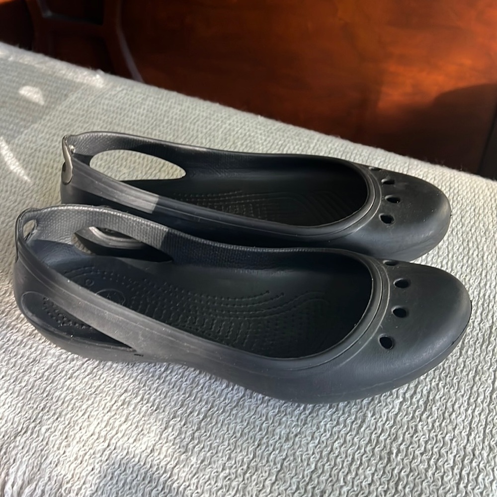 Crocs ballet flat slip ons
